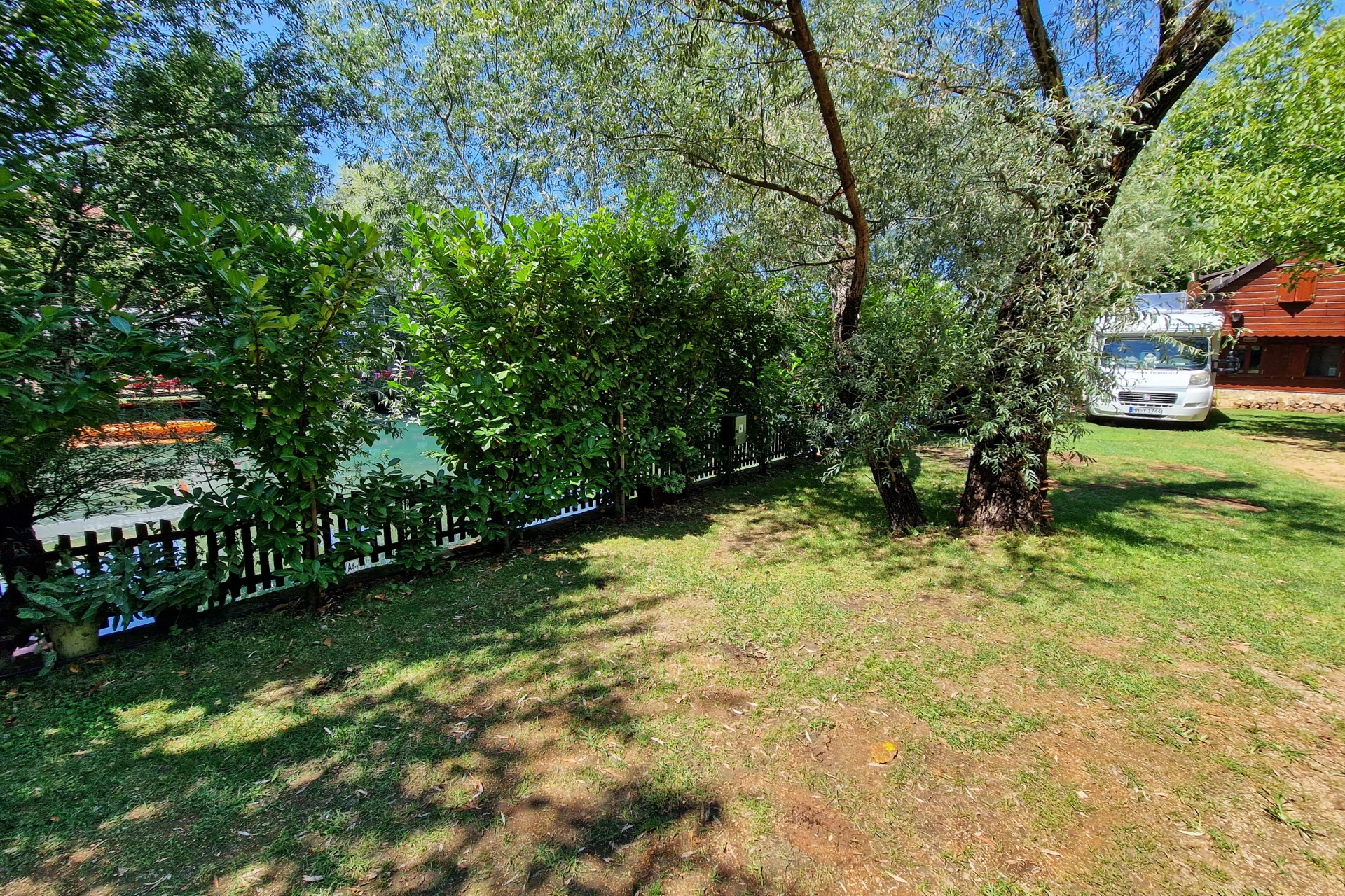 Camp ground with tent area