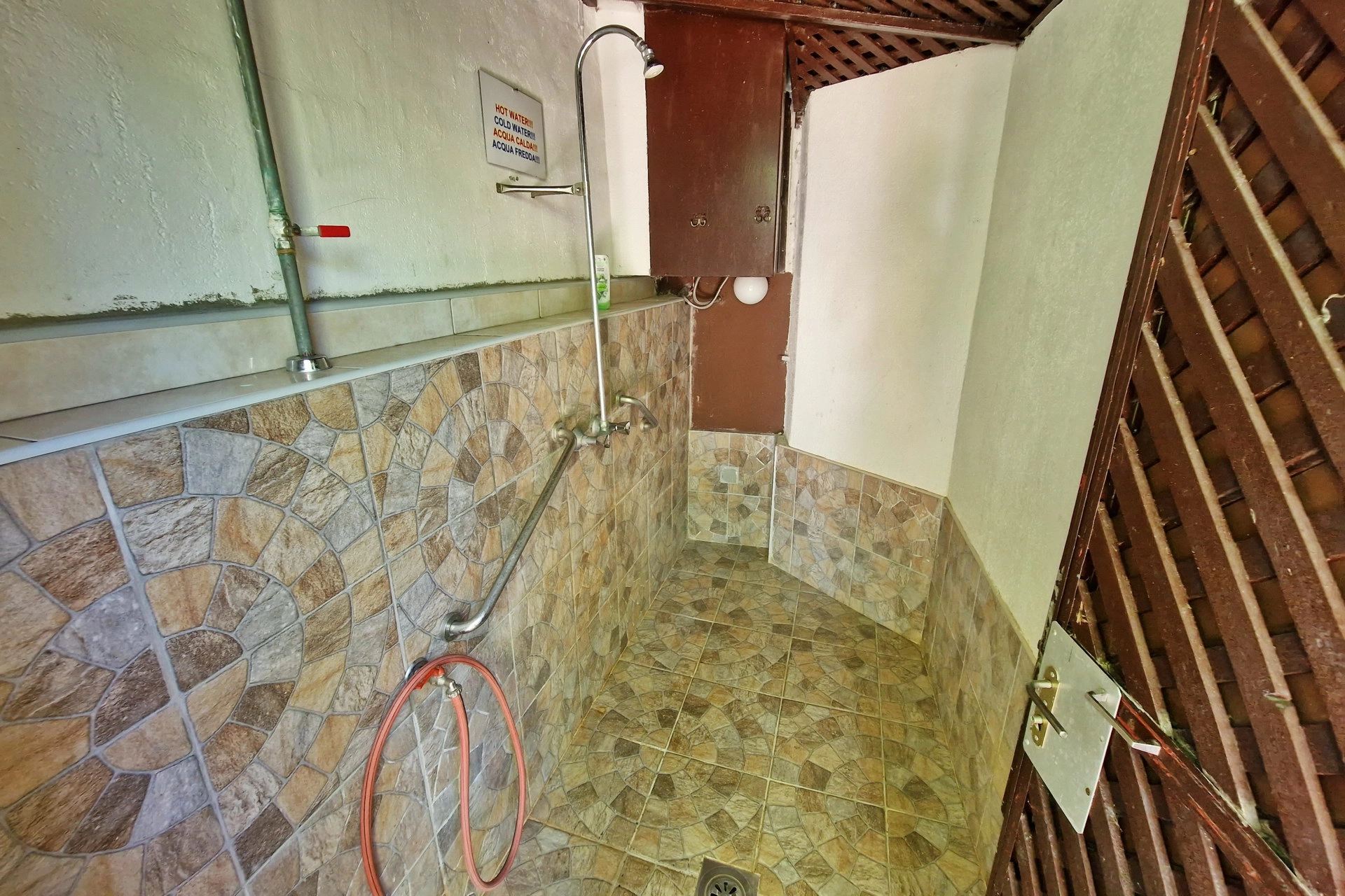 Shower interior